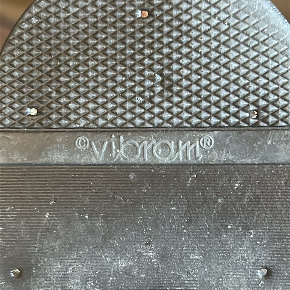 Vibram Fisherman Men's Black Braided Leather Sandals. Size 11. Made in Italy. - Picture 6 of 9